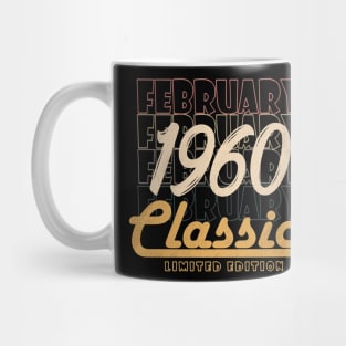 february 1960 birthday Mug